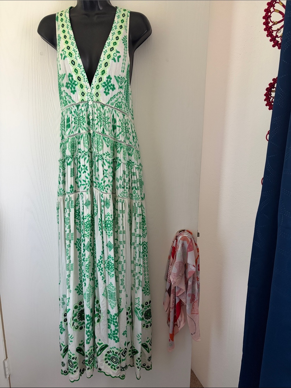 Rococo Sand Jade Maxi Dress